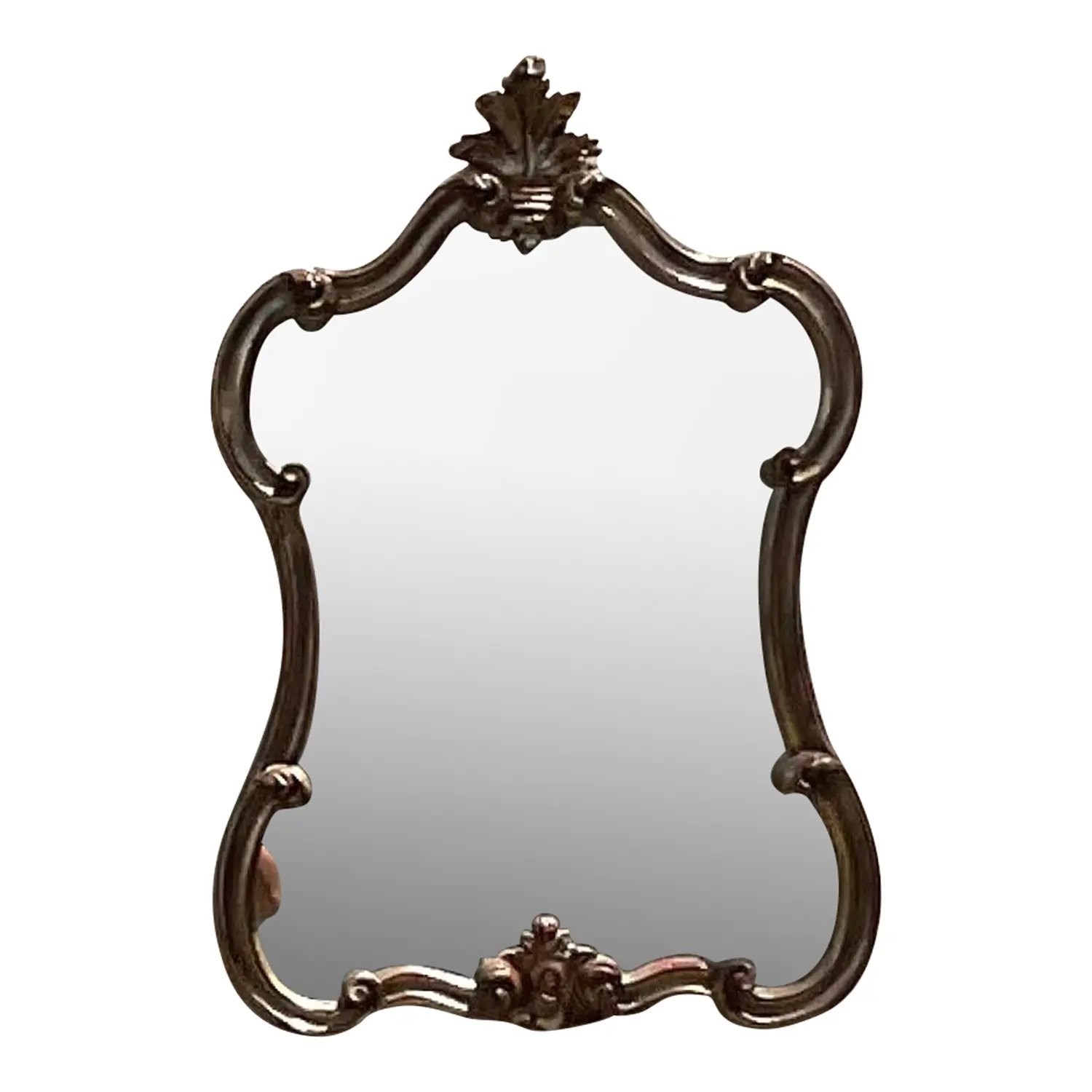 Vintage Regency Silver Leaf Mirror