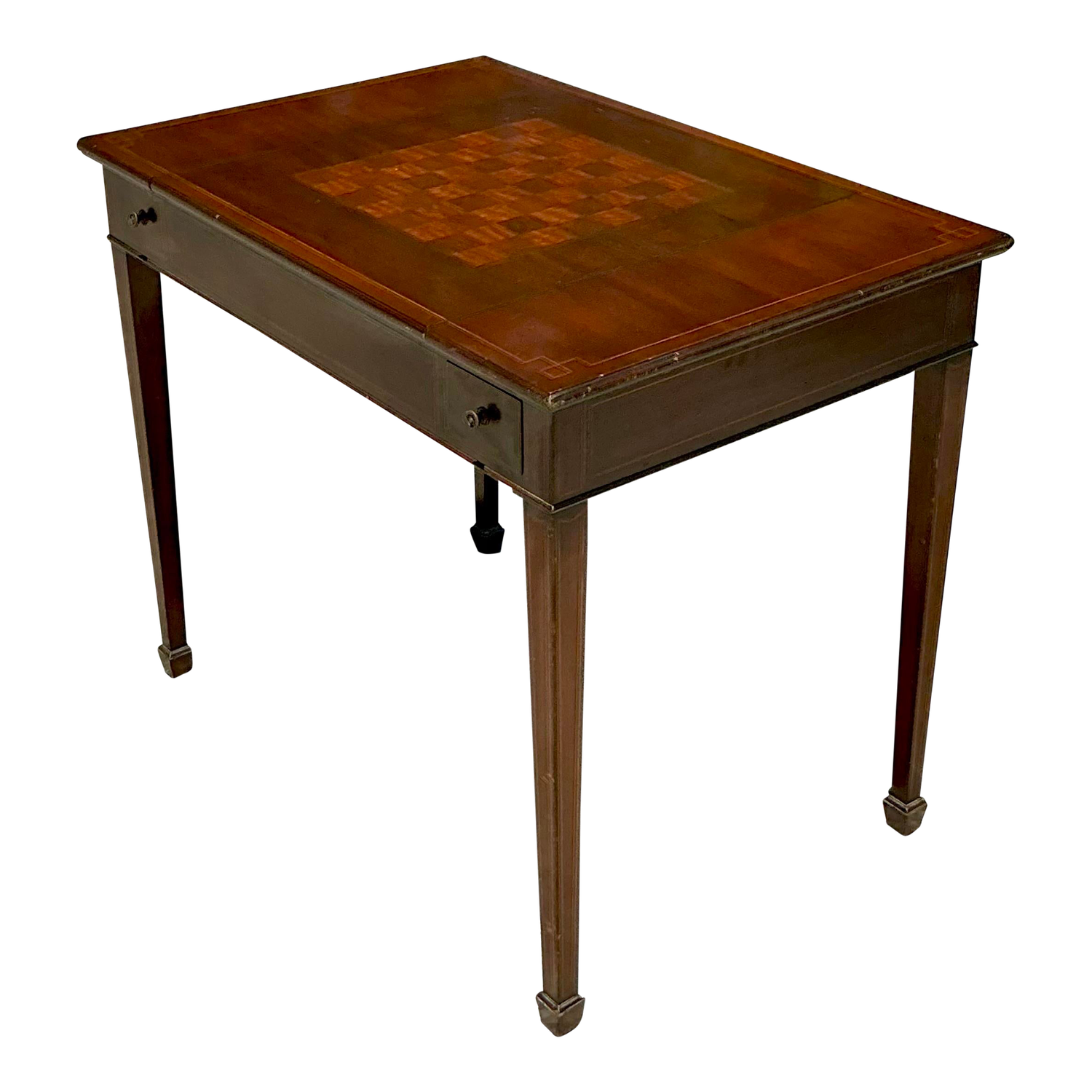 Vintage Regency Smith and Watson Game Table - Detail view