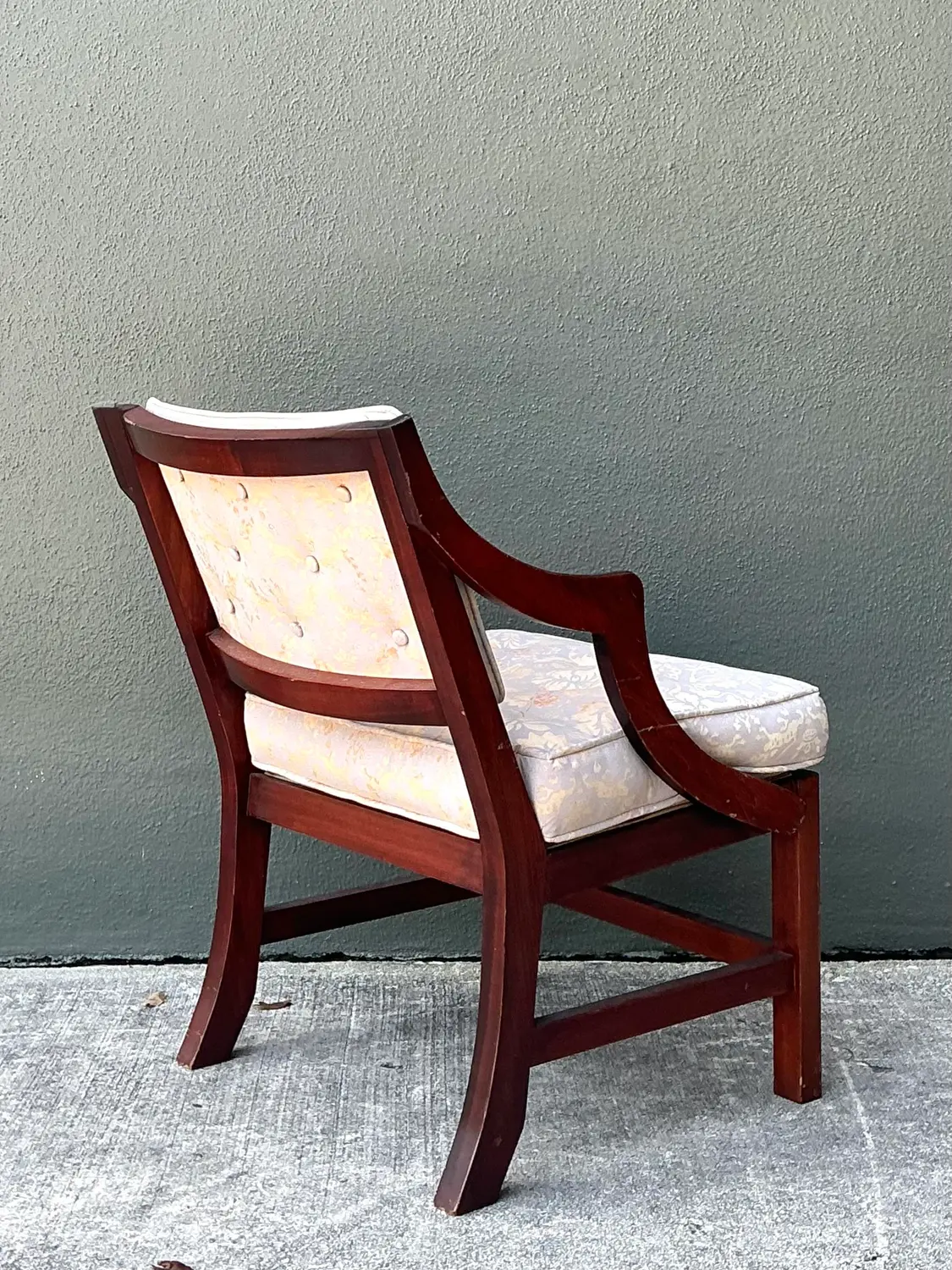 Vintage Smith and Watson Dublin Grog Chair - Top view