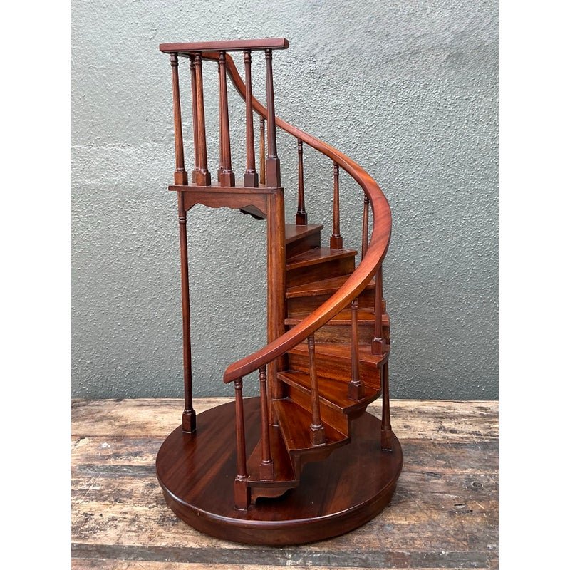 Vintage Spiral Staircase Model - Side view