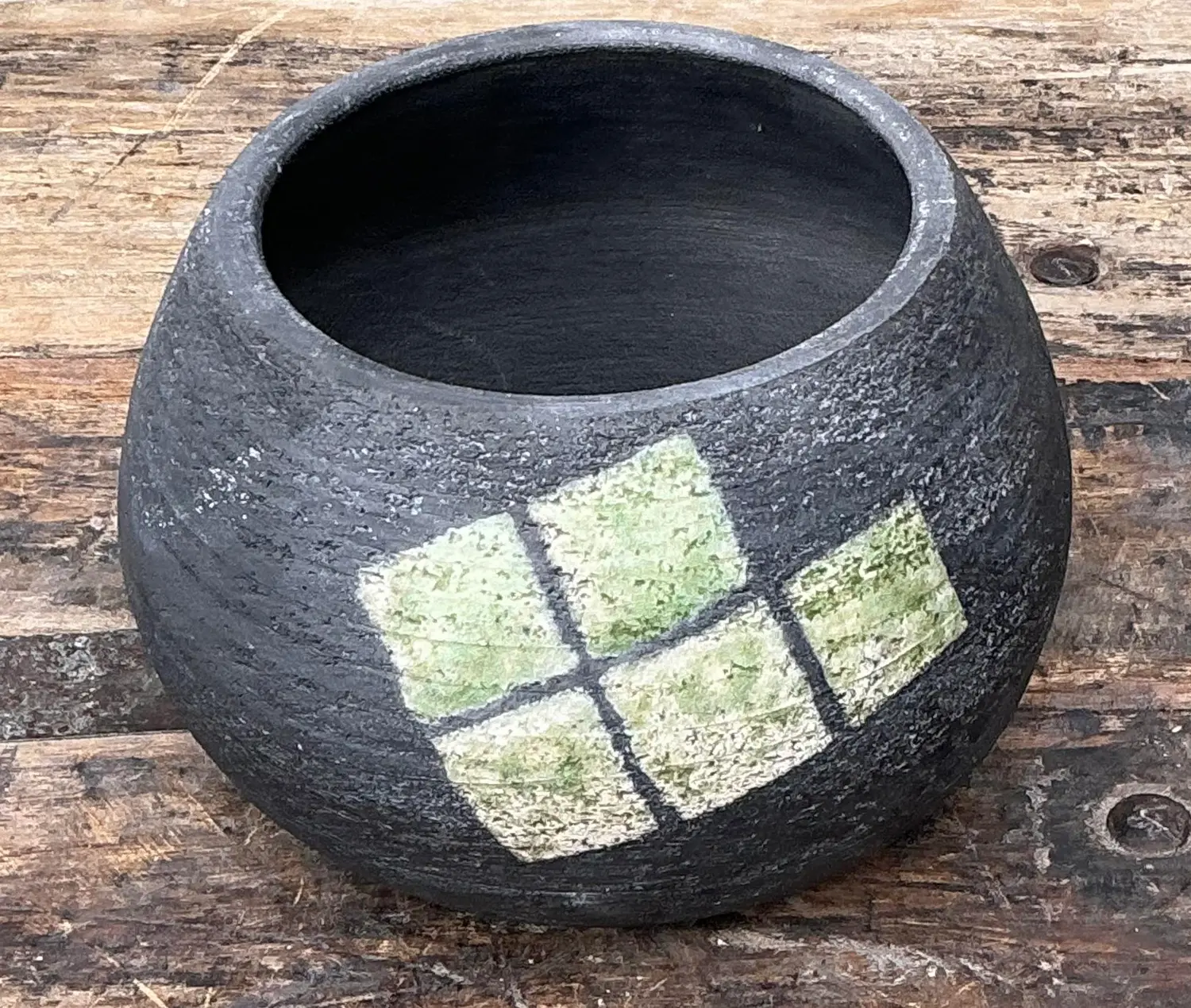 Vintage Studio Pottery Bowl - Top view