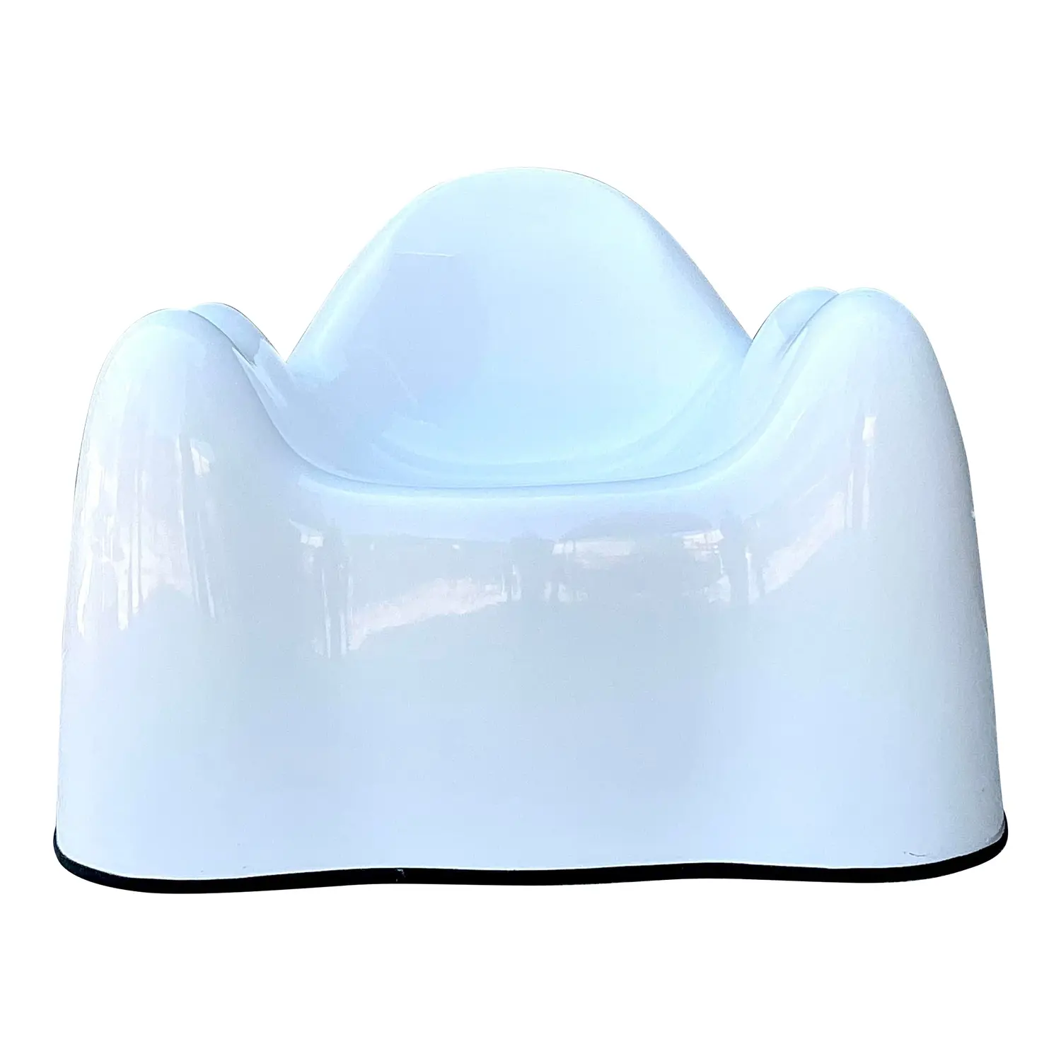 Vintage Wendell Castle Fiberglass “Molar” Chair